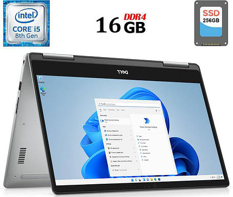 Ноутбук Б-клас Dell Inspiron 15-7573/ 15.6" 1920x1080 Touch/ i5-8250U/ 16GB RAM/ 256GB SSD/ UHD 620, фото 1