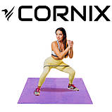 Мат-пазл (ластівчин хвіст) Cornix Mat Puzzle EVA 120 x 120 x 1 cм XR-0232 Purple, фото 7
