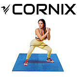 Мат-пазл (ластівчин хвіст) Cornix Mat Puzzle EVA 120 x 120 x 1 cм XR-0237 Blue, фото 6