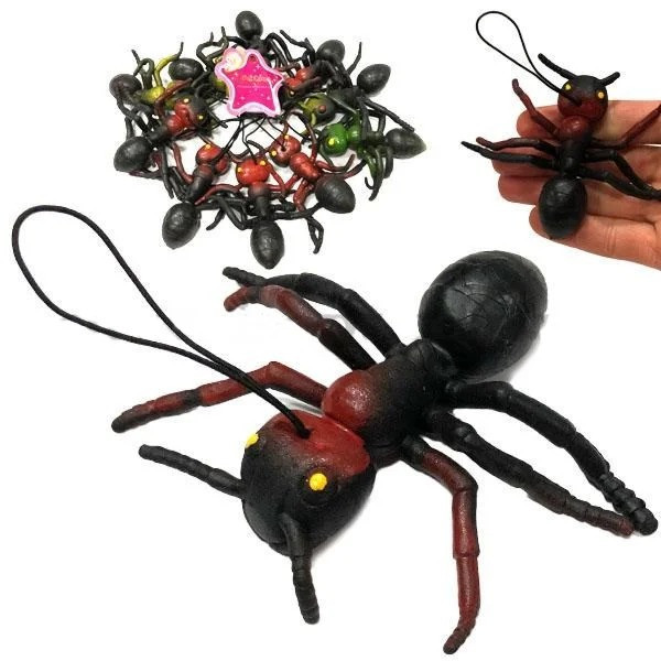 Іграшка Мураха гумова маленька набір 10 шт., фото 1