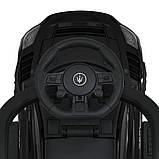 Дитяча каталка-толокар Maserati 5106 з батьківською ручкою 2 в 1 Чорний, фото 7