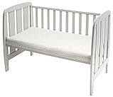 Матрац для дитячого ліжечка Солодких Снів Organic Cotton Comfort lux KPK 120x60x8 білий, фото 3
