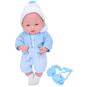 Інтерактивний пупс 33 см з аксесуарами Limo Toy М 5889 I UA Дитяча іграшка-пупс співаючий пісні