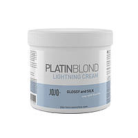 Знебарвлюючий крем з аргановим маслом і колагеном JOJO PlatinBlond Lightning Ceam 500 г (оригінал)