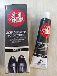 Чорний крем для взуття  Argi Color Nero (50мл)