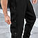 Джоггери базові чоловічі Flex | Спортивні штани чоловічі чорні Флекс, фото 6
