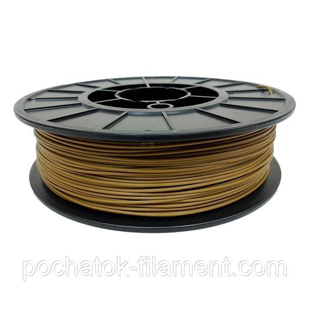 PLA філамент нитка пластик для ЗD друку Pochatok Filament 1,75мм Хакі Койот, фото 1