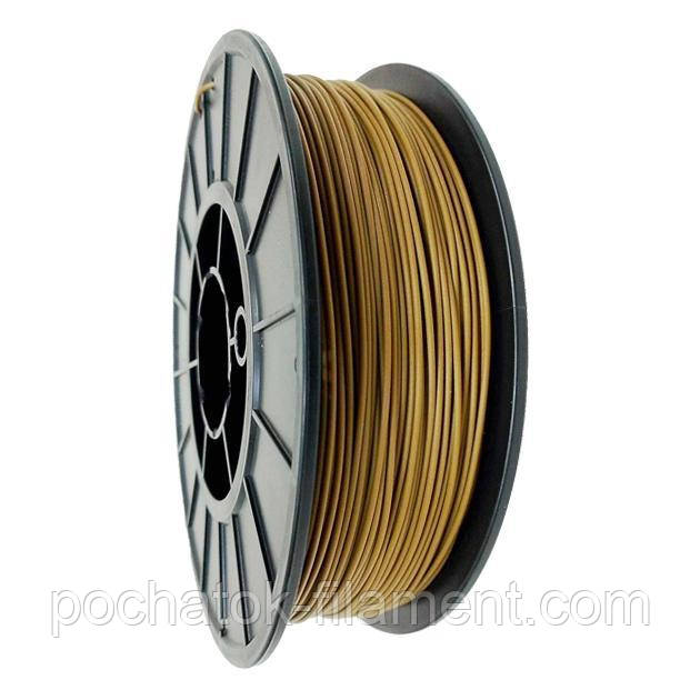 PLA філамент нитка пластик для ЗD друку Pochatok Filament 1,75мм Хакі Койот, фото 1