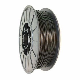 PLA филамент нить пластик для 3D принтера Pochatok Filament 1,75мм Чорний мармур