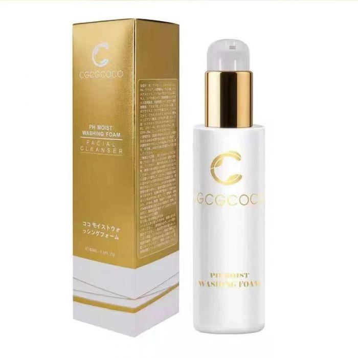 CGCGCOCO PH Moist Washing Foam Facial Cleanser японська зволожувальна очисна пінка для обличчя 150 мл.