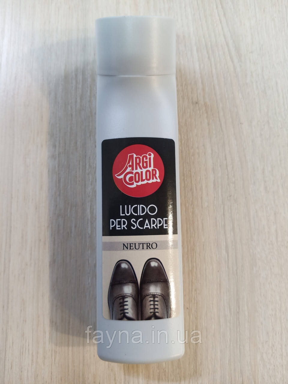 Безколірний крем для взуття Argi Color Lucido Per Scarpe, 75 мл