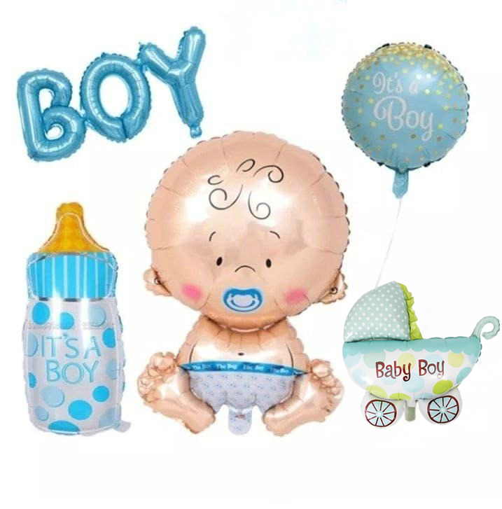Набір із кульок на виписку Boy | На виписку хлопчика
