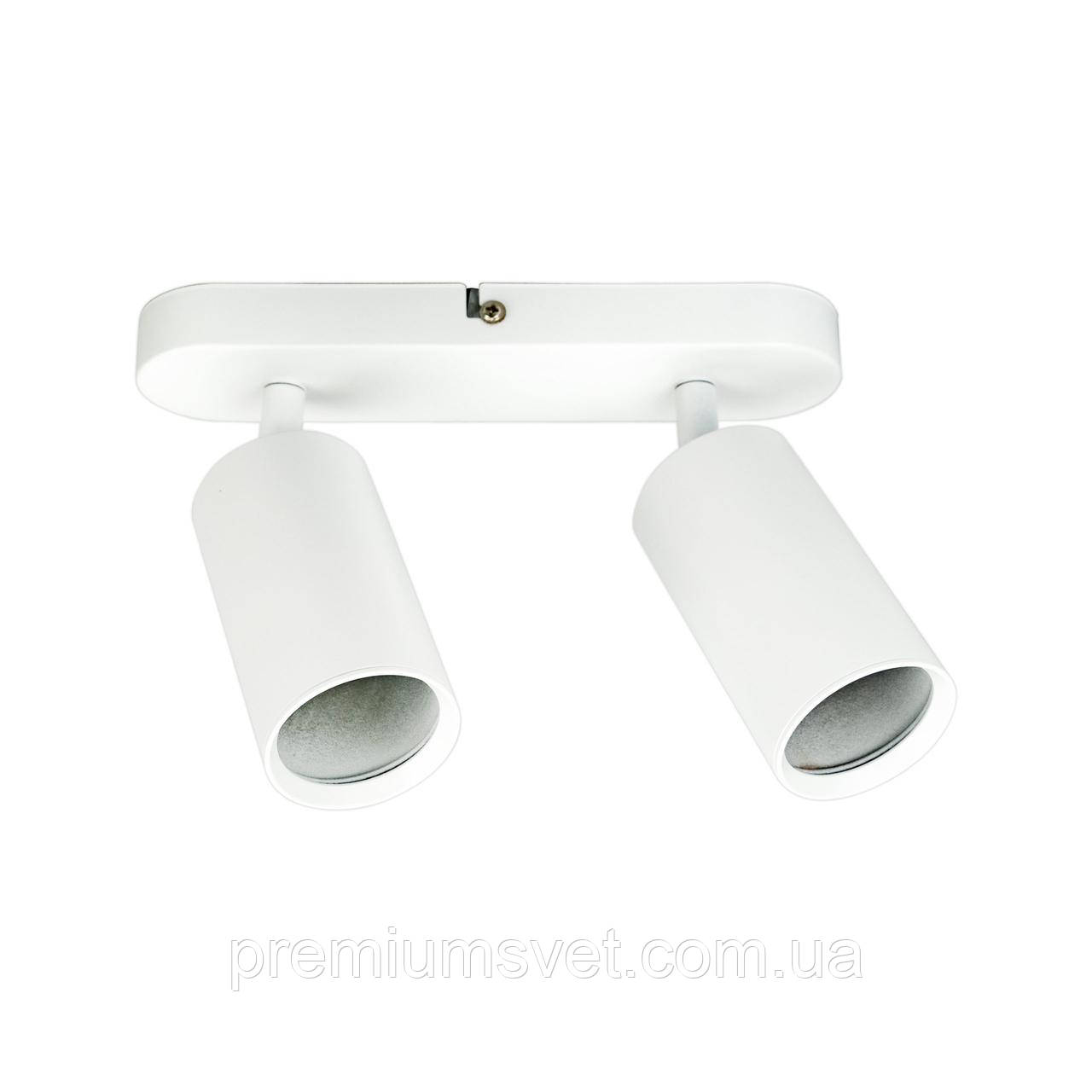 Світильник спот 2-й GU10 55*280мм JOKER-2 білий 015-038-0002, фото 1