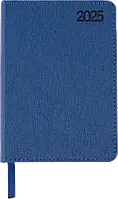 Щоденник датований 2025 (352 стор, А6, лінія, синій) Leo Planner Escalada 252559