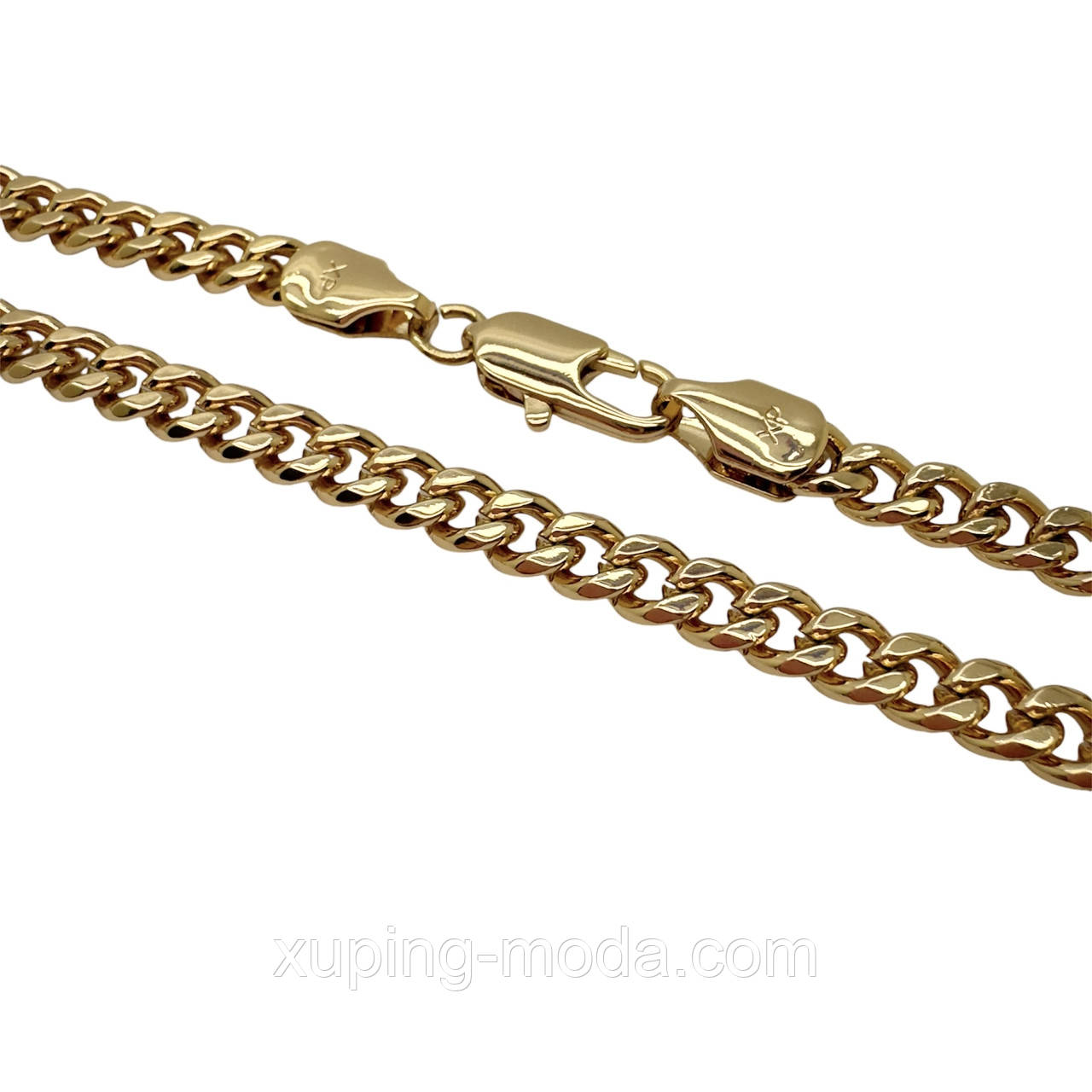 51 см х 5 мм. Ланцюжок ксюпінг. 18 к, фото 1