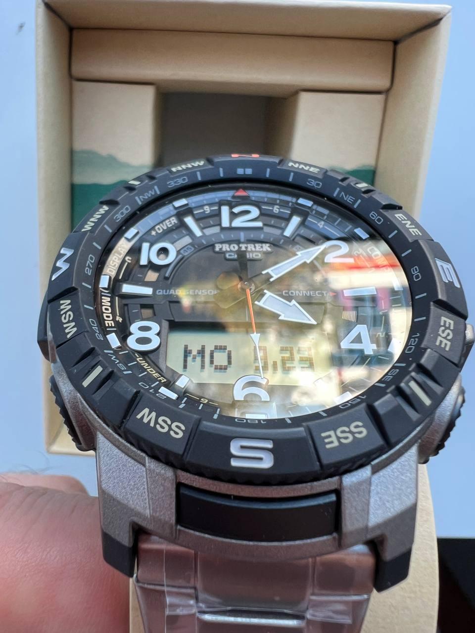 Мужские часы Casio ProTrek PRT-B50T-7ER PRT-B50T-7 Касио