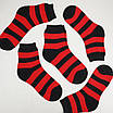 Шкарпетки махрові 5 пар жіночі зимові «Смугасті» розмір 36-40 арт. 108.5, фото 3