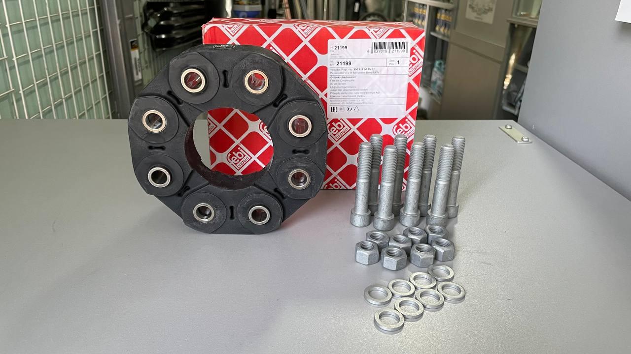 Муфта кардана еластична Mercedes W211 - W220 - W221 - Febi bilstein - Німеччина - 21199