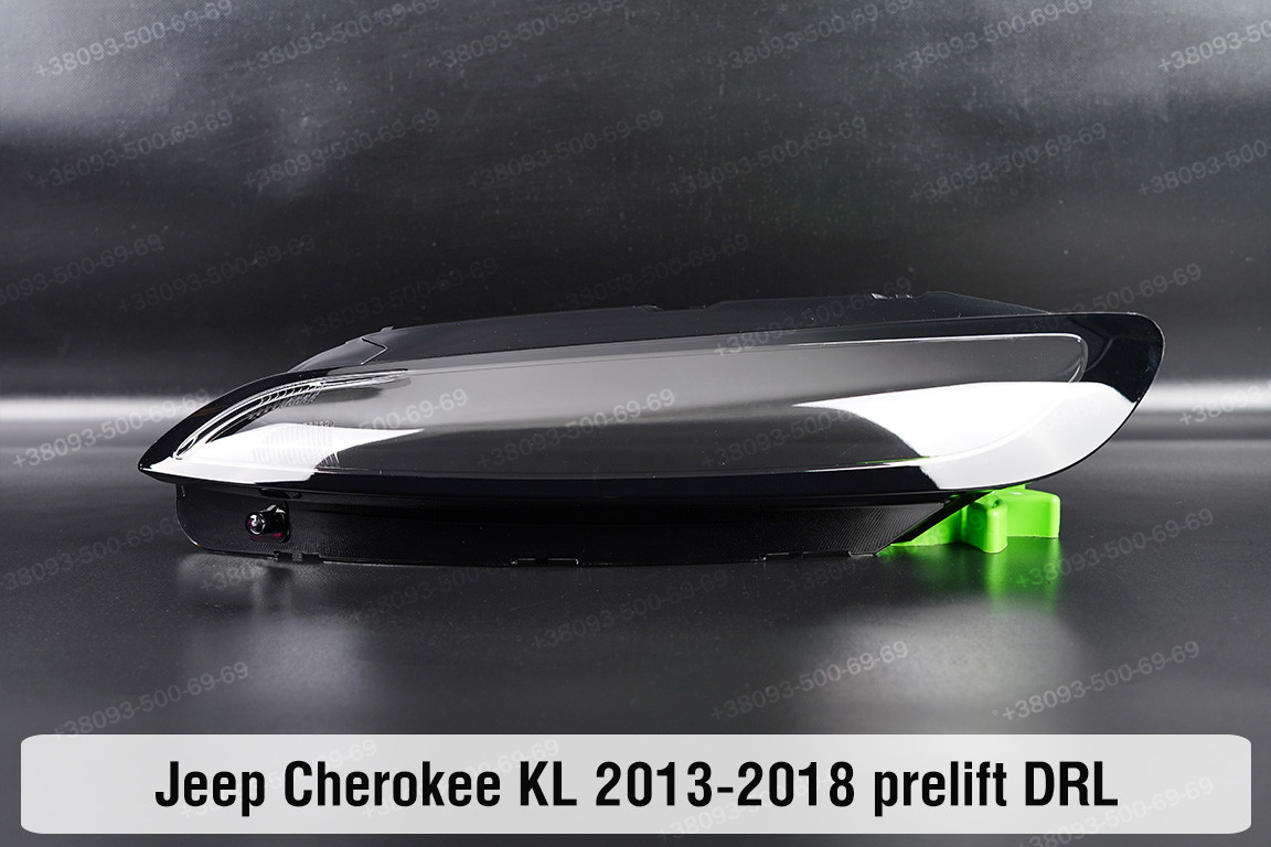 Денний ходовий вогонь (скло ДХВ) Jeep Cherokee KL (2013-2018) дорест лівий, фото 1