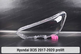 Скло фари Hyundai IX35 (2017-2020) дорест ліве