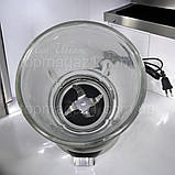 Універсальний потужний блендер 1000 Вт, стаціонарний блендер-кавомолка з 2 швидкостями та зі знімними ножами, фото 6