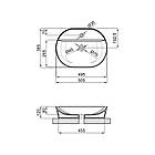 Раковина-чаша Qtap Scorpio 505x385x120 White QT14112202WN, фото 2