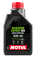 Motul Scooter Expert 4T 10W-40 MB 1л (831701/105935) Напівсинтетична моторна олива для скутерів