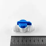 Охідний кран для гнучкої трубки 3/8" (9 мм), фото 2