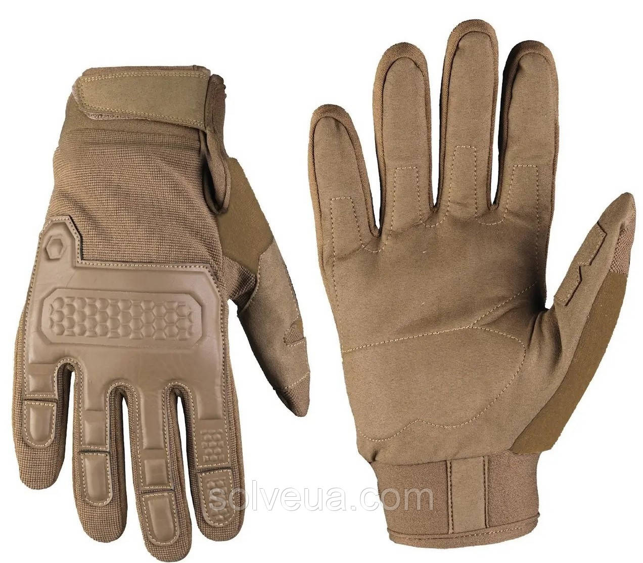 Рукавички воїн темний койот Mil-tec 12519119 solve