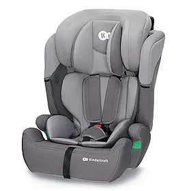 Автокрісло Kinderkraft Comfort Up i-Size Grey (група 1/2/3, від 76 до 150 см, 9-36 кг)