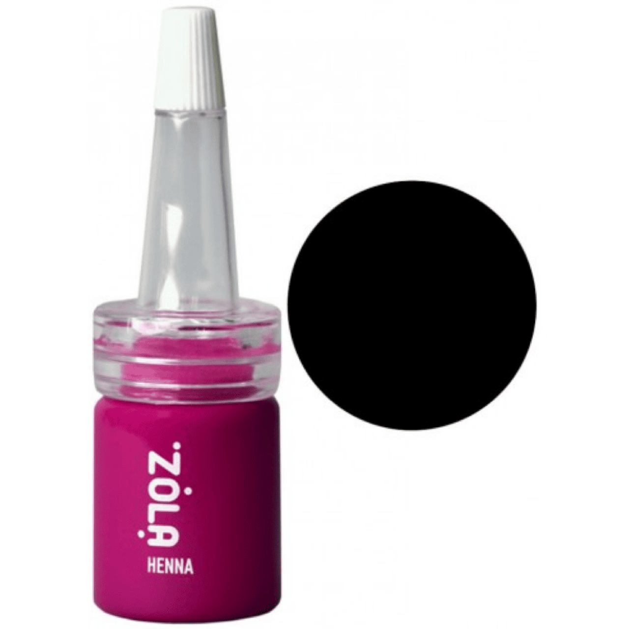 Хна для брів (коректор) #08 (black) ZOLA, 5 г