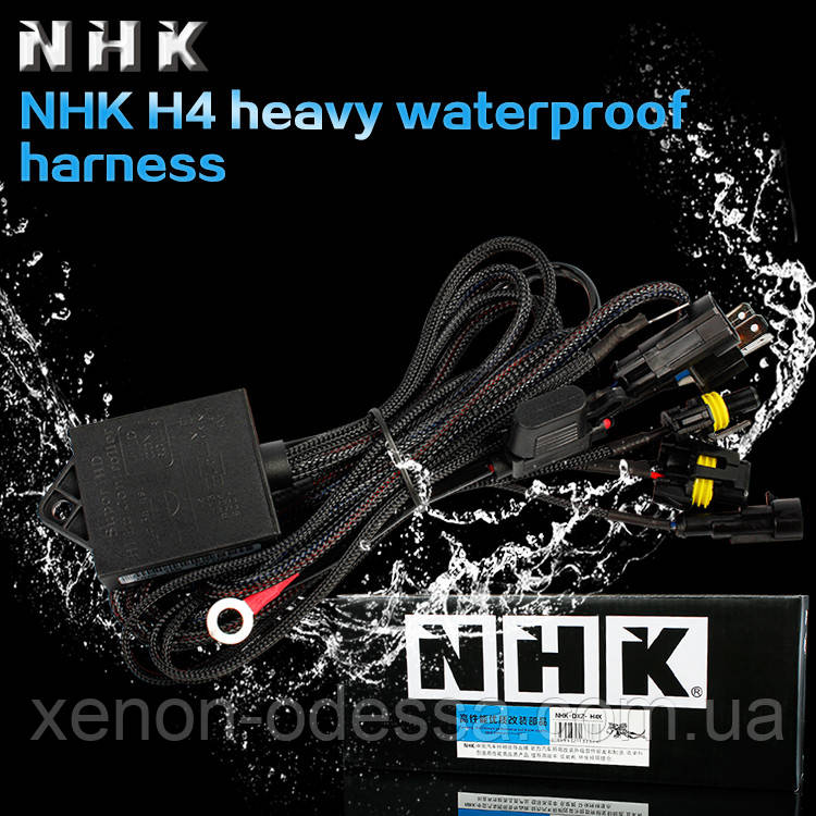 NHK version водонепроницаемое реле + проводка для установки би-линз - фото 1 - id-p716859180