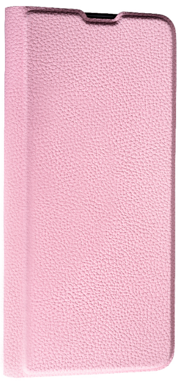 Шкіряний чохол-книжка Fibra case на Xiaomi Redmi Note 13 Pro (4G) / рожевий