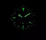 Водонепроникний чоловічий механічний годинник з автопідзаводом Pagani Design PD-1693 Silver-Black-Orange, фото 8