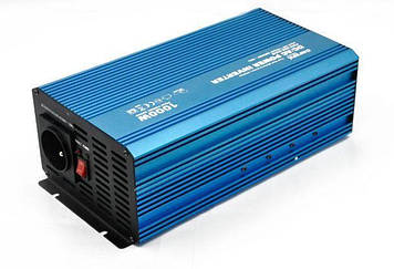 Перетворювач напруги Carspa P1000U-24 24v 230v USB 1000Вт чиста синусоїда