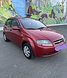 Дефлектори вікон (вітровики) Chevrolet Aveo 5D HB (хетчбек) 2002- (Autoclover/Корея), фото 9