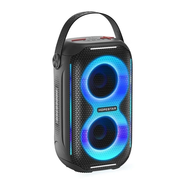 Портативна бездротова Bluetooth-колонка Hopestar Party 200Mini з LED-підсвіткою