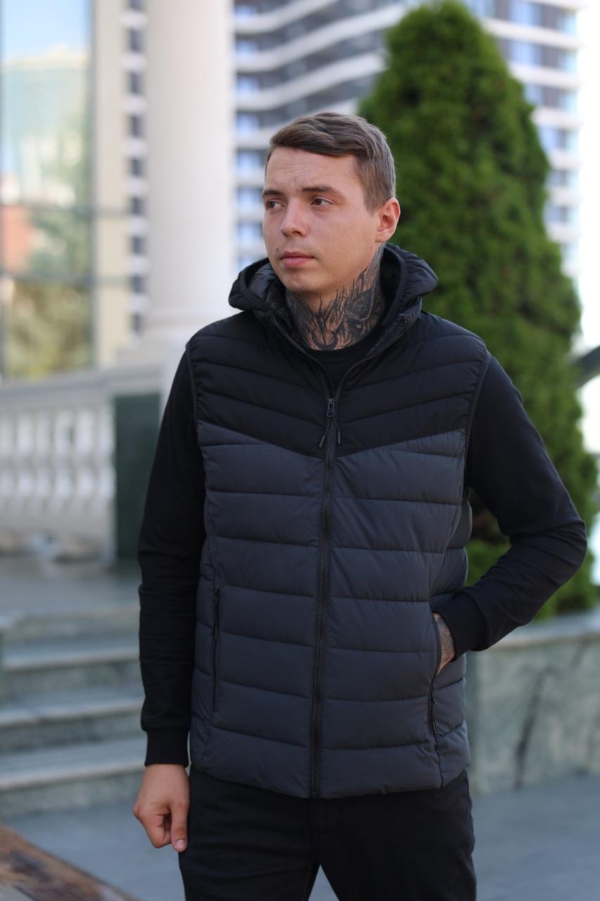 Жилет чоловічий Bihor M-4Xl, M, Хакі L, 48, Сірий, фото 1