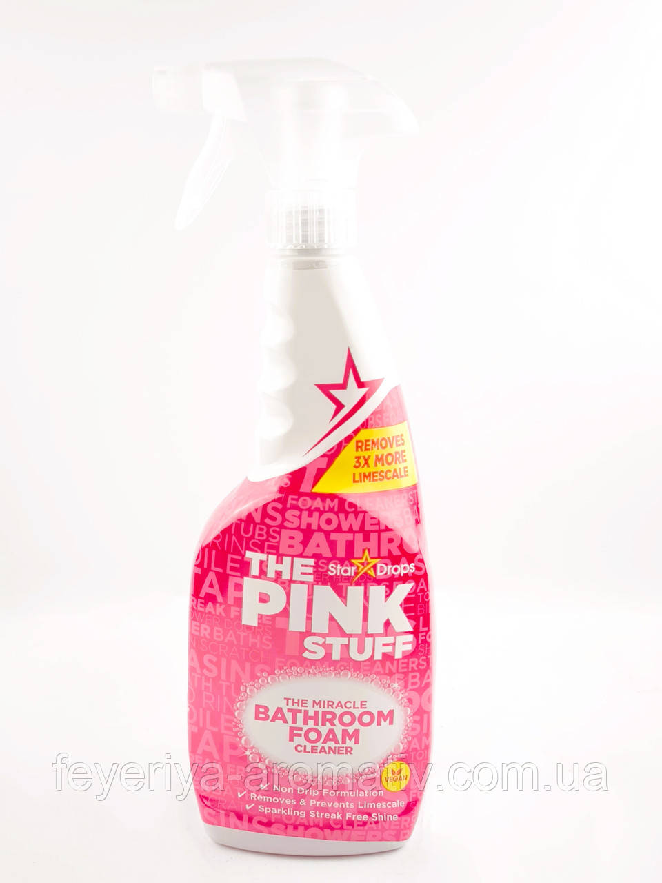 Піна для чищення ванної The Pink Stuff The Miracle Bathroom Foam Cleaner 850 мл Великобританія