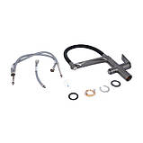 Змішувач для кухні Qtap Vlasta New з гнучким виливом з підключенням для питної води QTVLA364GMB45649 Gunmetal, фото 9