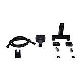 Змішувач для ванни Qtap Gemini (з душовим гарнітуром) QTGEM259BLM45682 Black Matt, фото 7