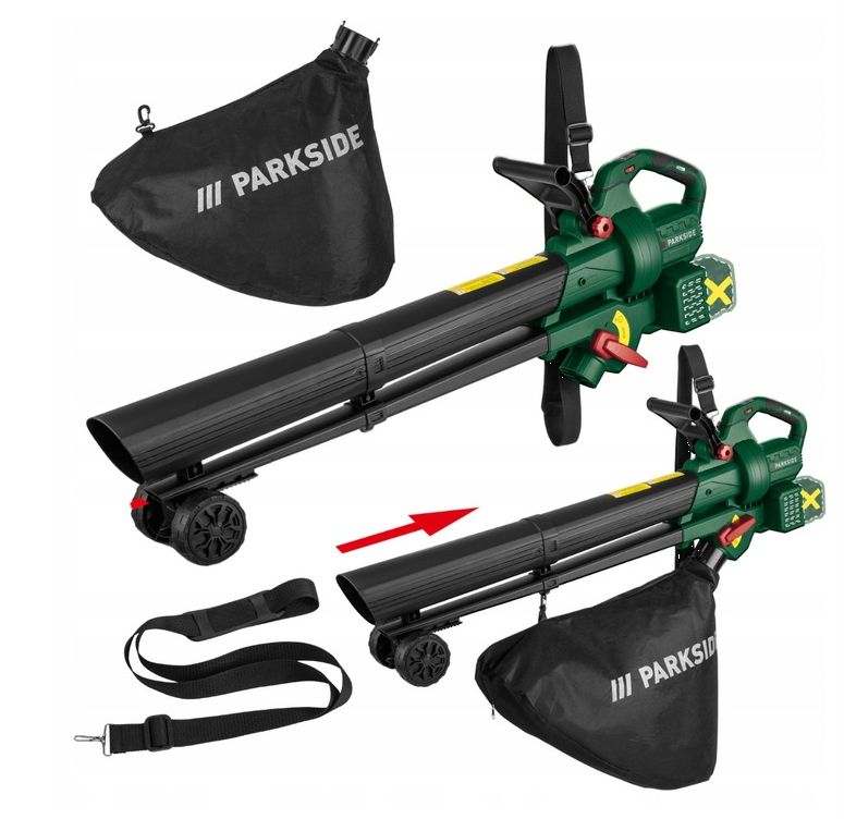 Акумуляторний пилосос/віддушування» PLSBA 40-Li A1 «PARKSIDE, без акумулятора без зарядного пристрою, фото 1