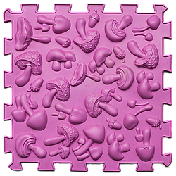 Масажний килимок Пазли Мікс Гриби 1 елемент