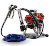 Поршневий фарбувальний апарат Profter S-3 ( 2.3 л/хв 1300 Вт) HVBAN, фото 2