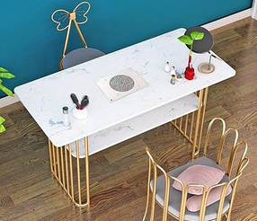 Вбудована витяжка для манікюрного столу Embedded table vacuum cleaner, фото 4
