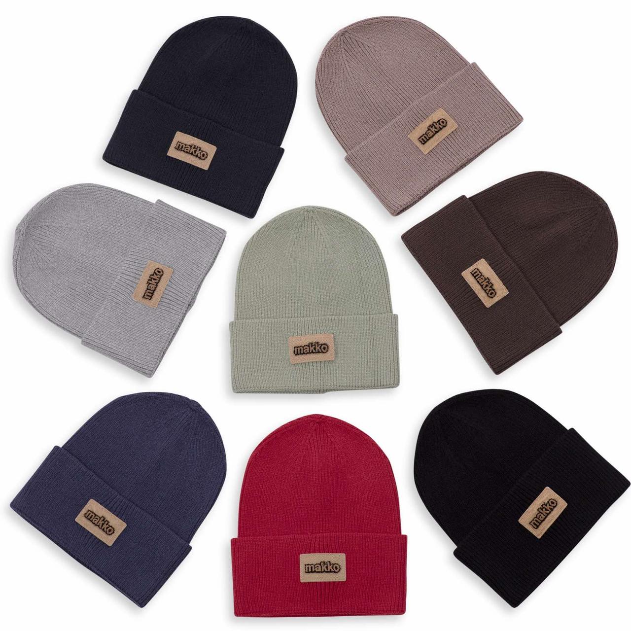 Шапки дитячі для хлопчика Одинарної вязки