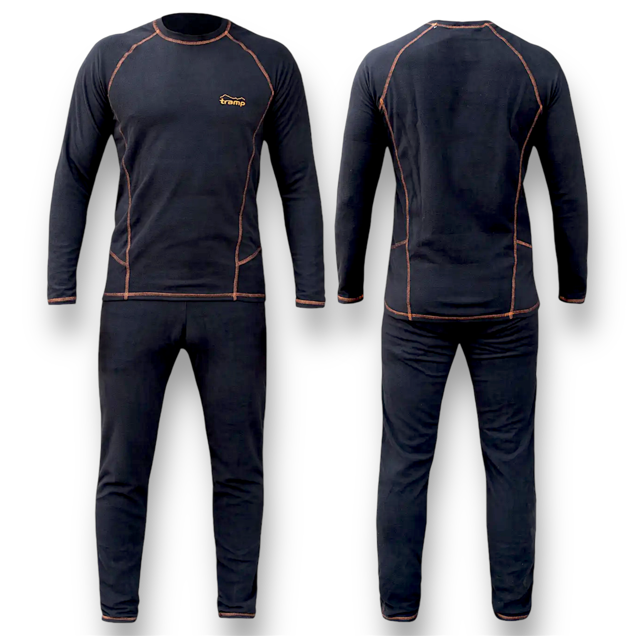 Термобілизна чоловіча флісова Tramp Microfleece розмір L, чорний