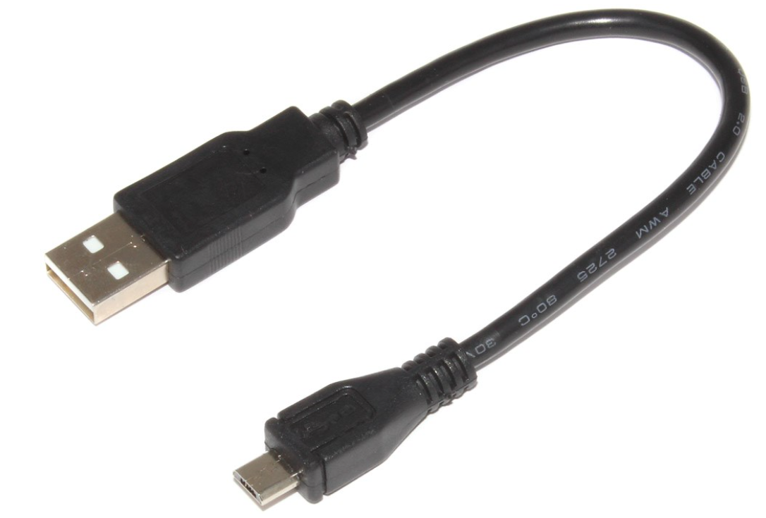 Кабель для заряджання USB Micro 20 см