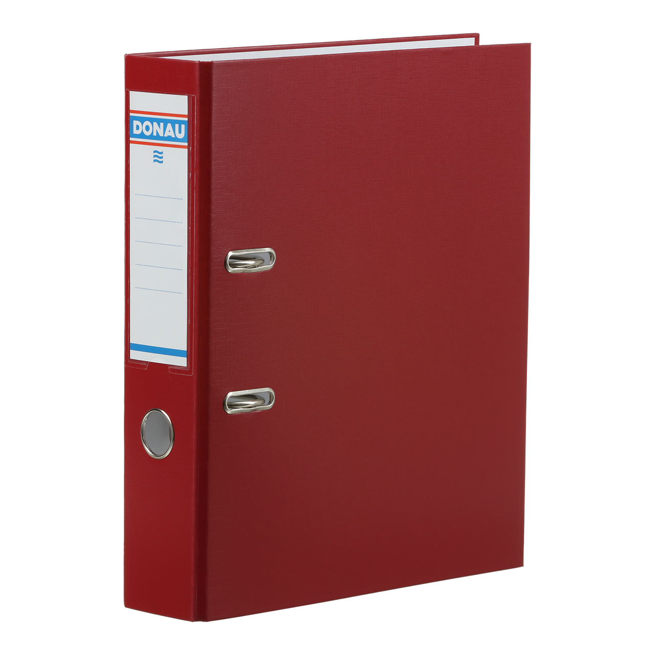 Папка-реєстратор Donau Master A4 50мм одностороння Бордова (3970001M-05), фото 1