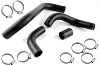 Патрубки радіатора охолодження ВАЗ 2101 / 2103 / 2106 (мідний радіатор) + хомути